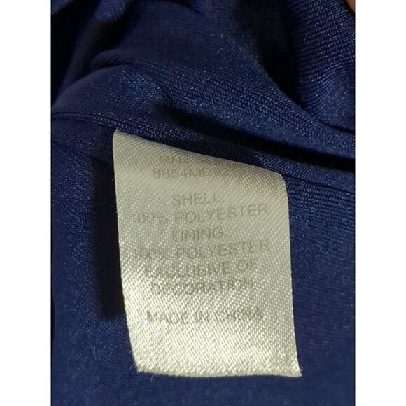 Charming Charlie Maxi Dress Womens Small Blue Floral Sleeveless Long - Picture 6 of 10